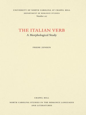 cover image of The Italian Verb
